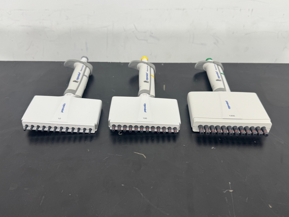 Image of Eppendorf Research Plus Mulitchannel Pipettes - Quantity 3